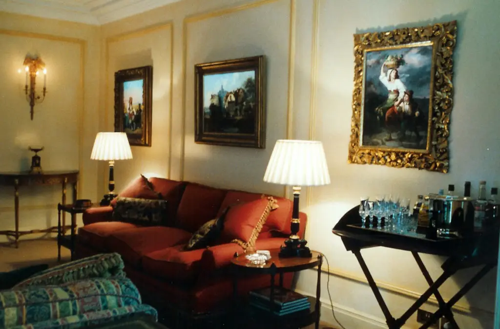Mural Artist Painting Room
