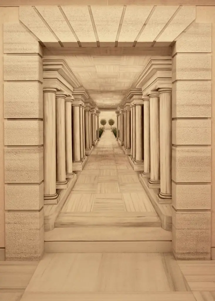 trompe loeil painting