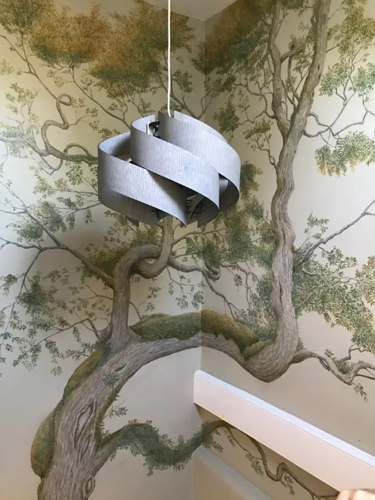 Painted Tree Mural