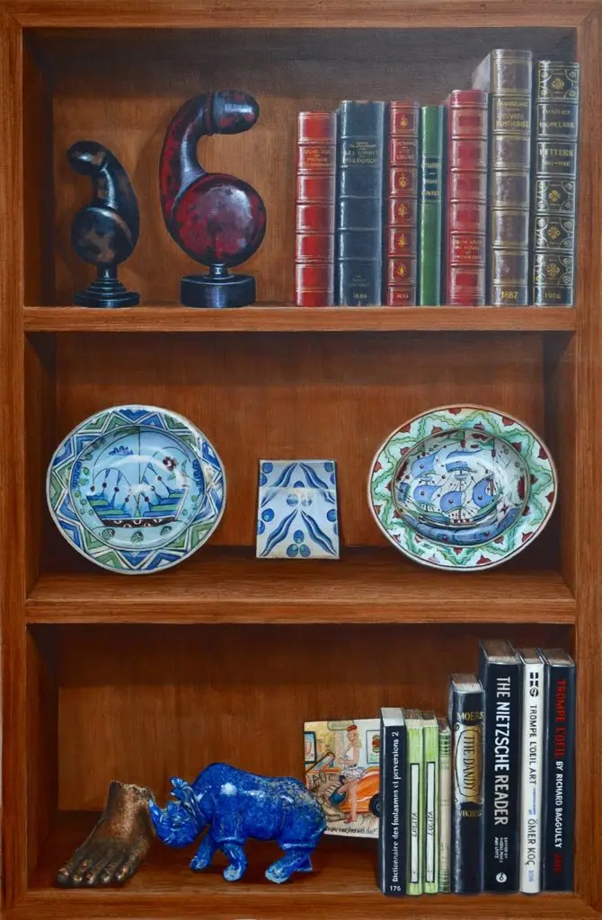 trompe loeil wall painting
