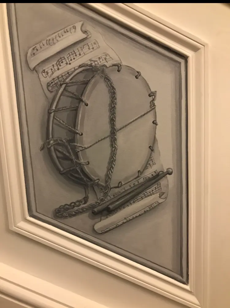 Trompe l'oeil drum
