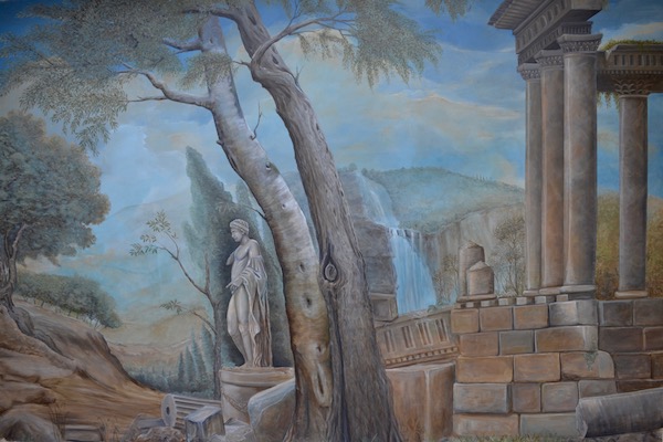 Baroque style mural