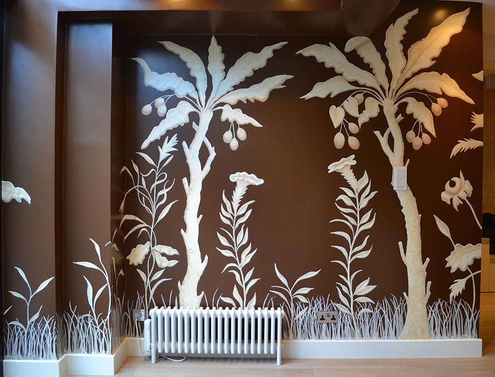 Wall Painting with Tree